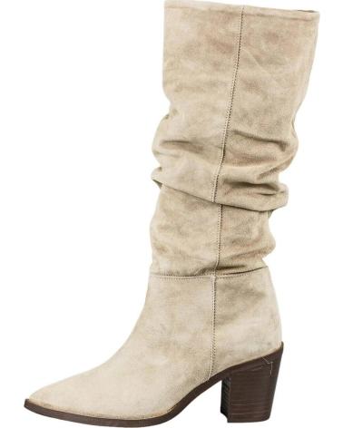 Woman boots ALPE BOTA CAMEL DE TACON NOISETTE
