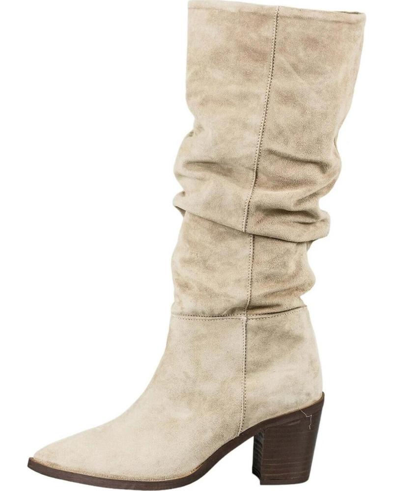 Woman boots ALPE BOTA CAMEL DE TACON NOISETTE