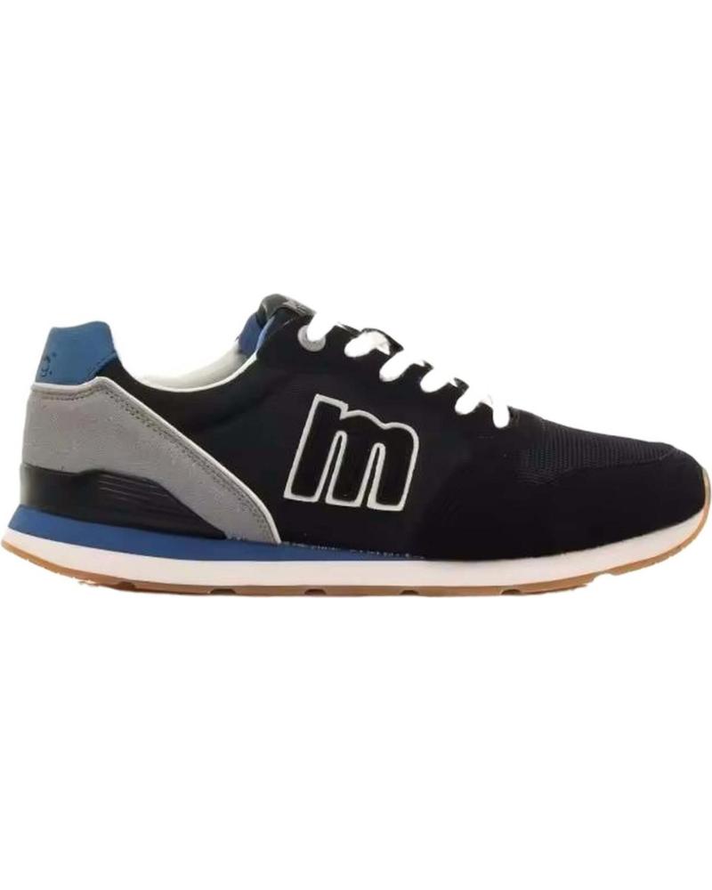 Deportivas MTNG  de Hombre MUSTANG 84467 ZAPATILLAS CASUAL DE HOMBRE  NEGRO Y GRIS