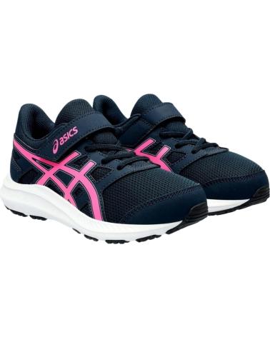 girl and boy Trainers ASICS 1014A299-402 JOLT 4 PS FRENCH BLUE-HOT PINK