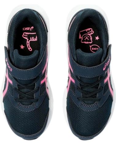 girl and boy Trainers ASICS 1014A299-402 JOLT 4 PS FRENCH BLUE-HOT PINK