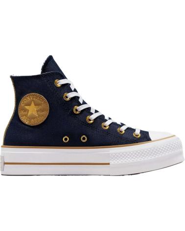 Woman and girl and boy Trainers CONVERSE A08860C CHUCK TAYLOR ALL STAR LIFT PLATFORM  OBSIDIAN-WHITE-TREK TAN