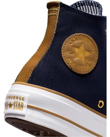 Woman and girl and boy Trainers CONVERSE A08860C CHUCK TAYLOR ALL STAR LIFT PLATFORM  OBSIDIAN-WHITE-TREK TAN