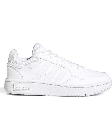 Woman and girl and boy Trainers ADIDAS ZAPATILLAS HOOPS 3 0 JUNIOR GW0433  BLANCO