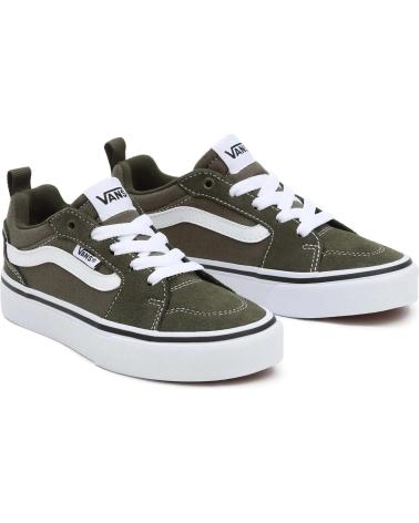 Woman and girl and boy Trainers VANS OFF THE WALL VANS VN0A3MVPBBU1  VERDE