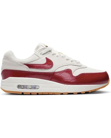 Woman and Man and girl and boy Trainers NIKE ZAPATILLAS SNEAKERS AIR MAX 1 LX PARA MUJER EN COLOR SAIL -  SAIL - TEAM RED-SAIL