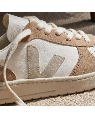 Sapatilhas VEJA  de Mulher ZAPATILLAS SNEAKERS V-10 CHROMEFREE PARA MUJER EN COLOR BEIG  BEIGE