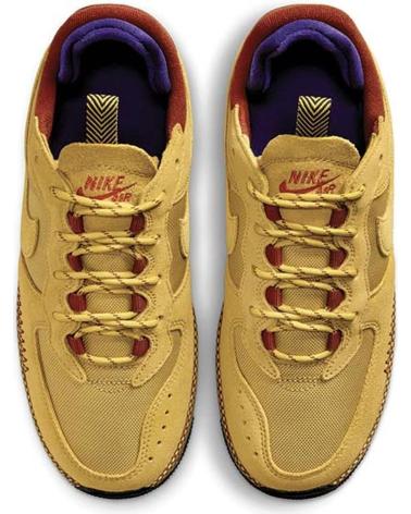 Woman and girl and boy Trainers NIKE ZAPATILLAS SNEAKERS AIR FORCE 1 WILD PARA MUJER EN COLOR AMA  AMARILLO