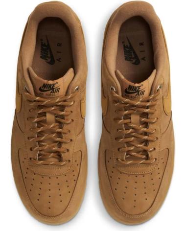 Sportif NIKE  pour Femme et Homme et Fille et Garçon ZAPATILLAS SNEAKERS AIR FORCE 1 07  MARRON