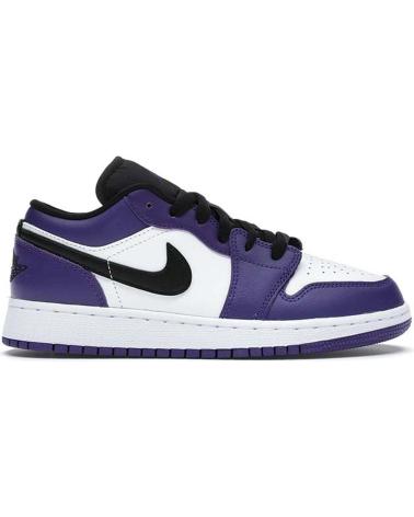 Woman and girl and boy Trainers JORDAN ZAPATILLAS SNEAKERS AIR 1 LOW GS  MORADO