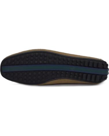 Sapatos BUITTOS OF COLORS  de Homem MOCASIN 100 PIEL ANTIFAZ 645  TAUPE
