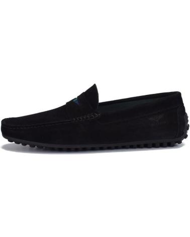 Sapatos BUITTOS OF COLORS  de Homem MOCASIN 100 PIEL ANTIFAZ 645  NEGRO