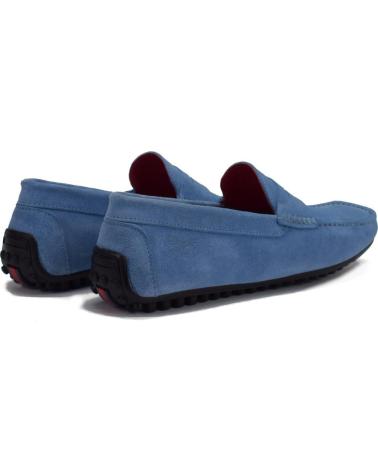 Man shoes BUITTOS OF COLORS MOCASIN 100 PIEL ANTIFAZ 645  AZUL