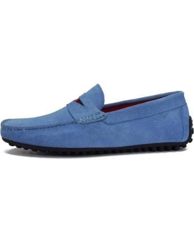 Man shoes BUITTOS OF COLORS MOCASIN 100 PIEL ANTIFAZ 645  AZUL
