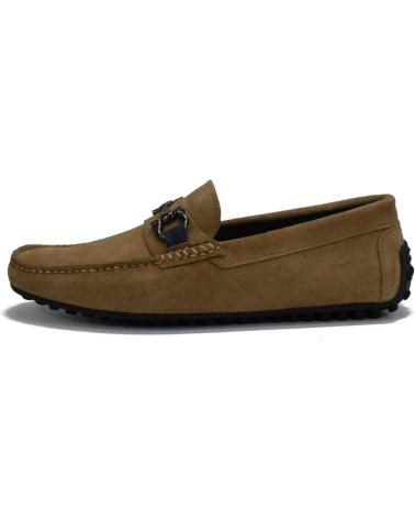 Schuhe BUITTOS OF COLORS  für Herren MOCASIN 100 PIEL HEBILLA 641  TAUPE