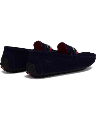 Scarpe BUITTOS OF COLORS  per Uomo MOCASIN 100 PIEL HEBILLA 641  MARINO