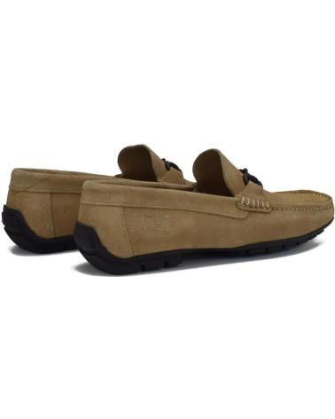 Sapatos BUITTOS OF COLORS  de Homem MOCASIN 100 PIEL HEBILLA 425  TAUPE