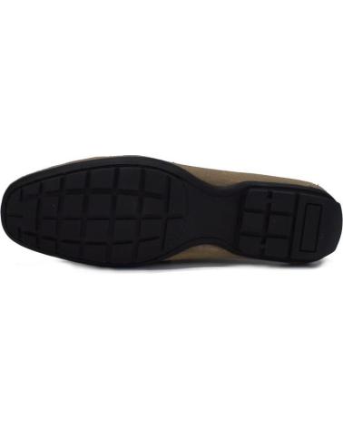 Sapatos BUITTOS OF COLORS  de Homem MOCASIN 100 PIEL HEBILLA 425  TAUPE