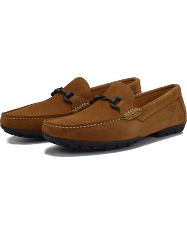 Sapatos BUITTOS OF COLORS  de Homem MOCASIN 100 PIEL HEBILLA 425  CUERO