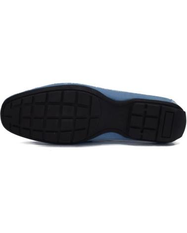 Sapatos BUITTOS OF COLORS  de Homem MOCASIN 100 PIEL HEBILLA 425  AZUL