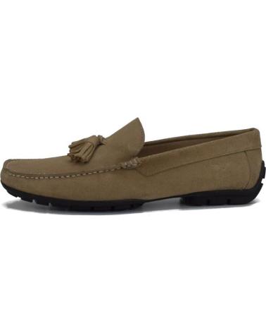 Man shoes BUITTOS OF COLORS MOCASIN 100 PIEL BORLAS 424  TAUPE