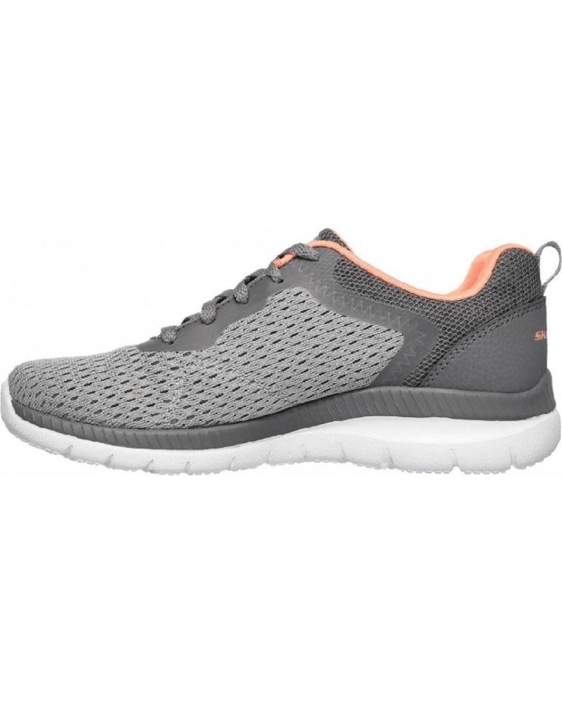 SKECHERS ZAPATILLAS BOUNTIFUL 12607 GRIS
