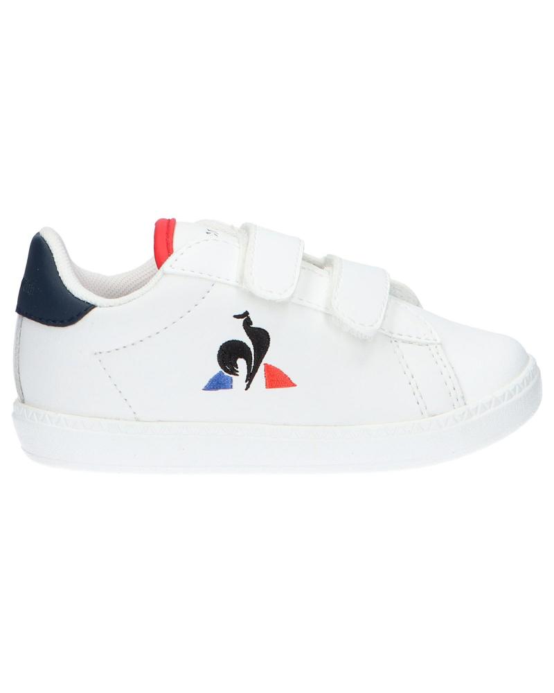 Trainers De Ni a LE COQ SPORTIF 2210149 COURTSET INF OPTICAL WHITE