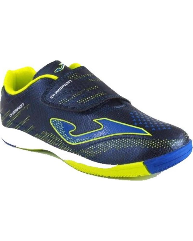 Sportif JOMA  pour Garçon CHAMPION JR SALA VELCRO MARINO-LIMA 2033 - 24  VARIOS COLORES