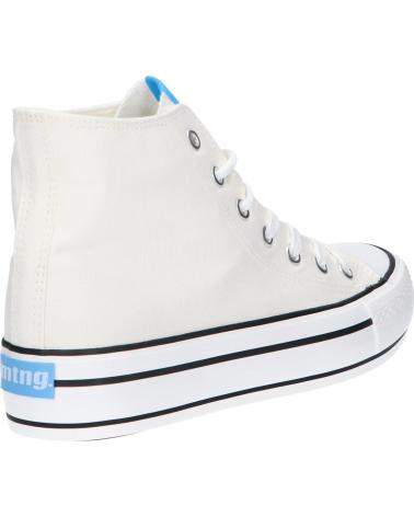 Sneaker für Damen und Mädchen MTNG 60172 I222 - CANVAS BLANCO