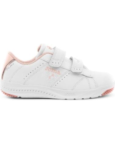 Sapatilhas JOMA  de Menina ZAPATILLA NINA PLAY JR 2329  BLANCO-ROSA