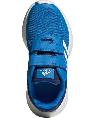 girl and boy Trainers ADIDAS TENSAUR RUN 2 0 CF K VELCRO - 28  AZUL-BLANCO