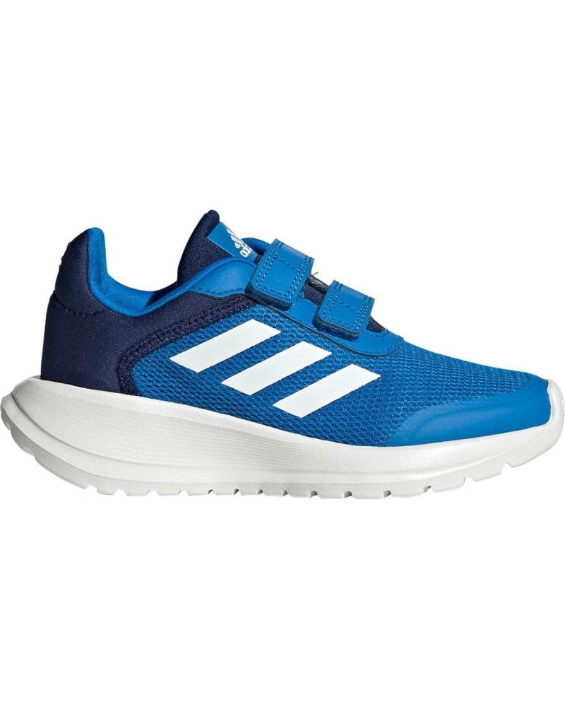 girl and boy Trainers ADIDAS TENSAUR RUN 2 0 CF K VELCRO - 28  AZUL-BLANCO