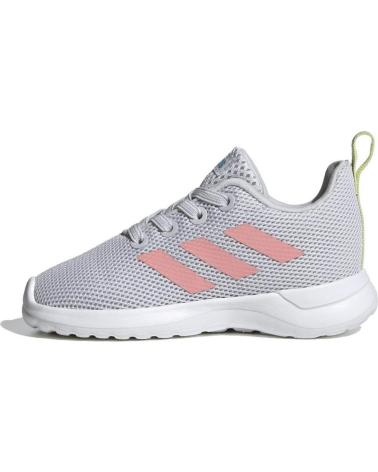 girl Trainers ADIDAS LITE RACER CLN I BB - 21 GRIS-ROSA 