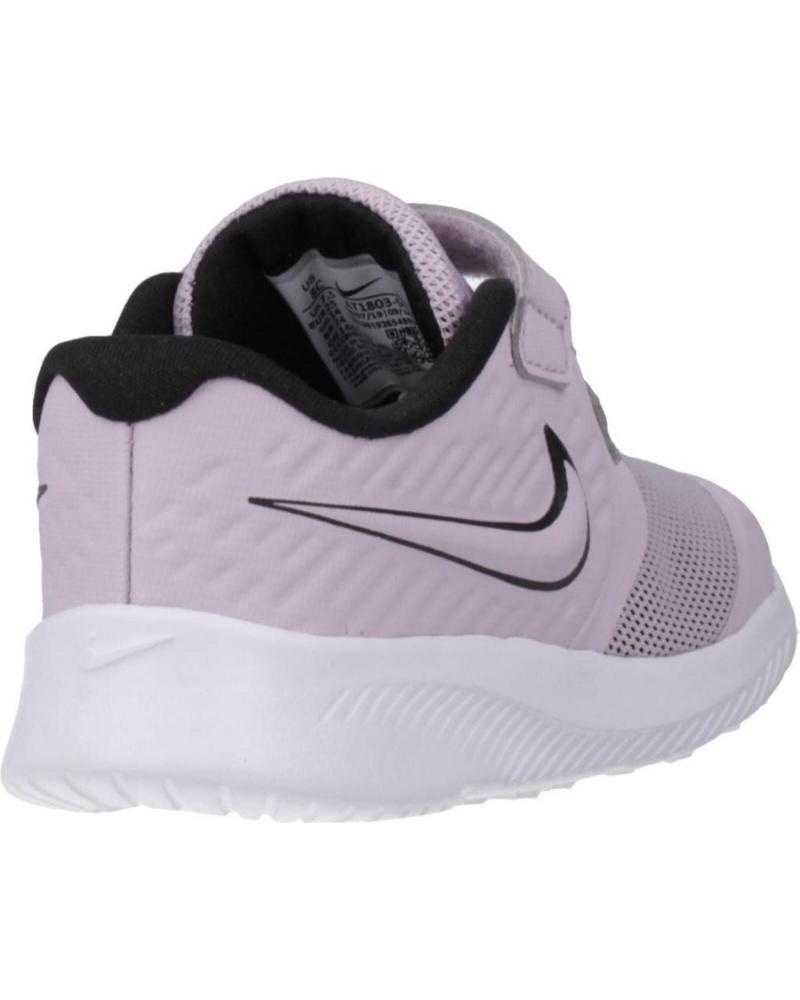 Trainers De Niña NIKE STAR RUNNER TDV LILA-NEGRO 19 VARIOS