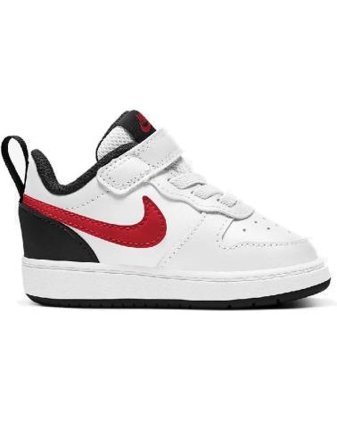 girl and boy Trainers NIKE COURT BOROUGH LOW 2 TDV BLANCO-ROJO 110 - 21  VARIOS COLORES