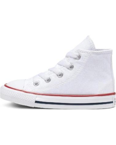 girl and boy Trainers CONVERSE INF CT ALL STAR HI BB BOTA  BLANCO