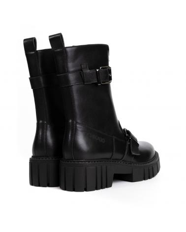 Botas CHIKA10  de Mujer ROCKERA 05  NEGRO-BLACK