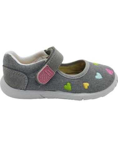 Zapatos ZAPY  de Niña MERCEDITAS LONETA NINA AG70660  GRIS