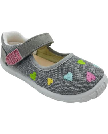 Zapatos ZAPY  de Niña MERCEDITAS LONETA NINA AG70660  GRIS