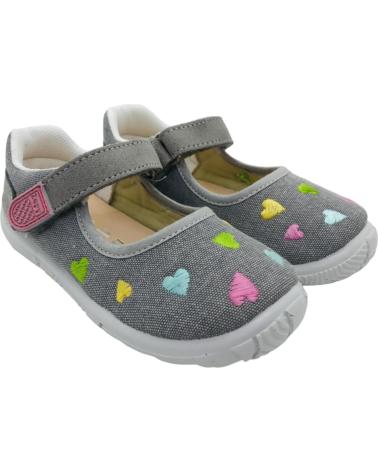 Zapatos ZAPY  de Niña MERCEDITAS LONETA NINA AG70660  GRIS