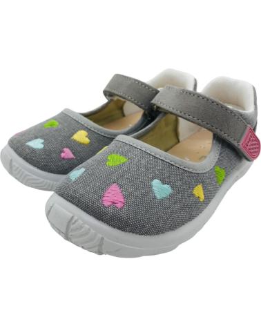 Zapatos ZAPY  de Niña MERCEDITAS LONETA NINA AG70660  GRIS
