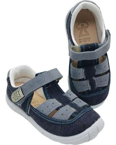 Scarpe ZAPY  per Bambino SANDALIA LONETA NINO AG72212  JEANS