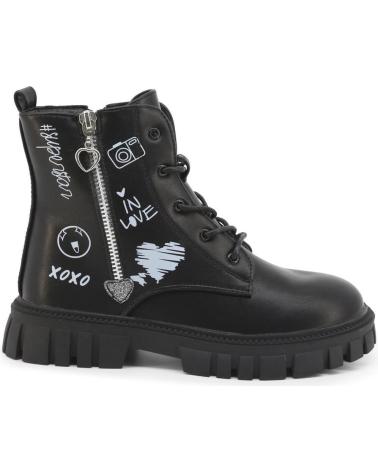 girl Mid boots SHONE D558-002  BLACK