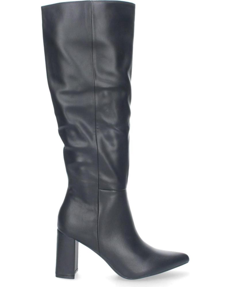 Botas PUNTO SALAO  de Mujer BOTAS ALTAS TACON MEDIO PUNTA FINA MUJER COLOR NEGRO 2Z-2082  VARIOS COLORES