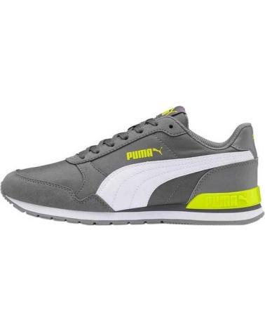 Sneaker PUMA  für Herren und Junge ST RUNNER V2 MESH 366811  GRIS-AMARILLO FLUOR-BLANCO