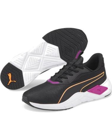 Zapatillas deporte PUMA  pour Femme LEX WN´S 376211  NEGRO-BLANCO-MORADO-NARANJA