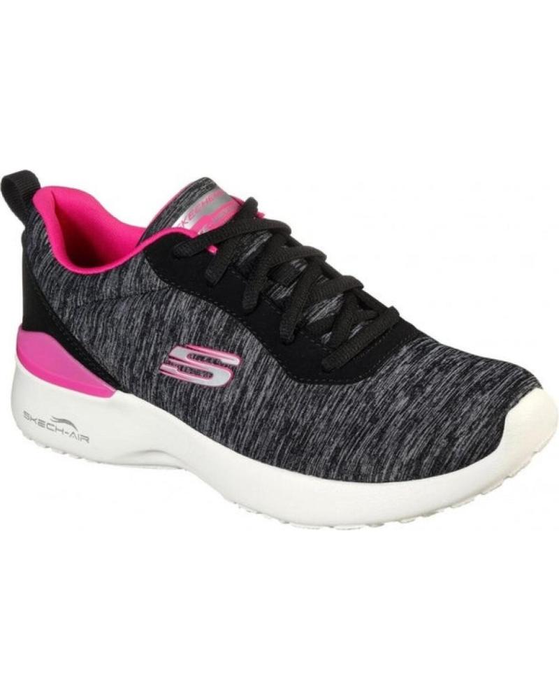 Sportivo SKECHERS  per Donna e Bambina DYNAMIGHT-PARADISE WAVES 149344BKHP  GRIS JASPEADO-FUCSIA