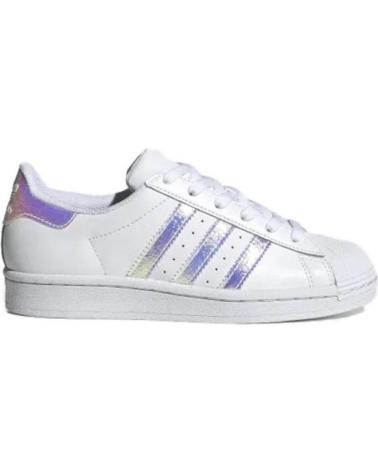 Woman and girl Trainers ADIDAS ZAPATILLA SUPERSTAR J FV3139  BLANCO