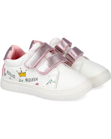 Esportes  de Menina BUBBLE BOBBLE BUBBLE KIDS A3631-S ZAPATILLAS DEPORTIVAS NIÑA BLANCO