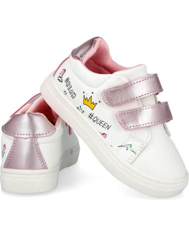 Esportes  de Menina BUBBLE BOBBLE BUBBLE KIDS A3631-S ZAPATILLAS DEPORTIVAS NIÑA BLANCO